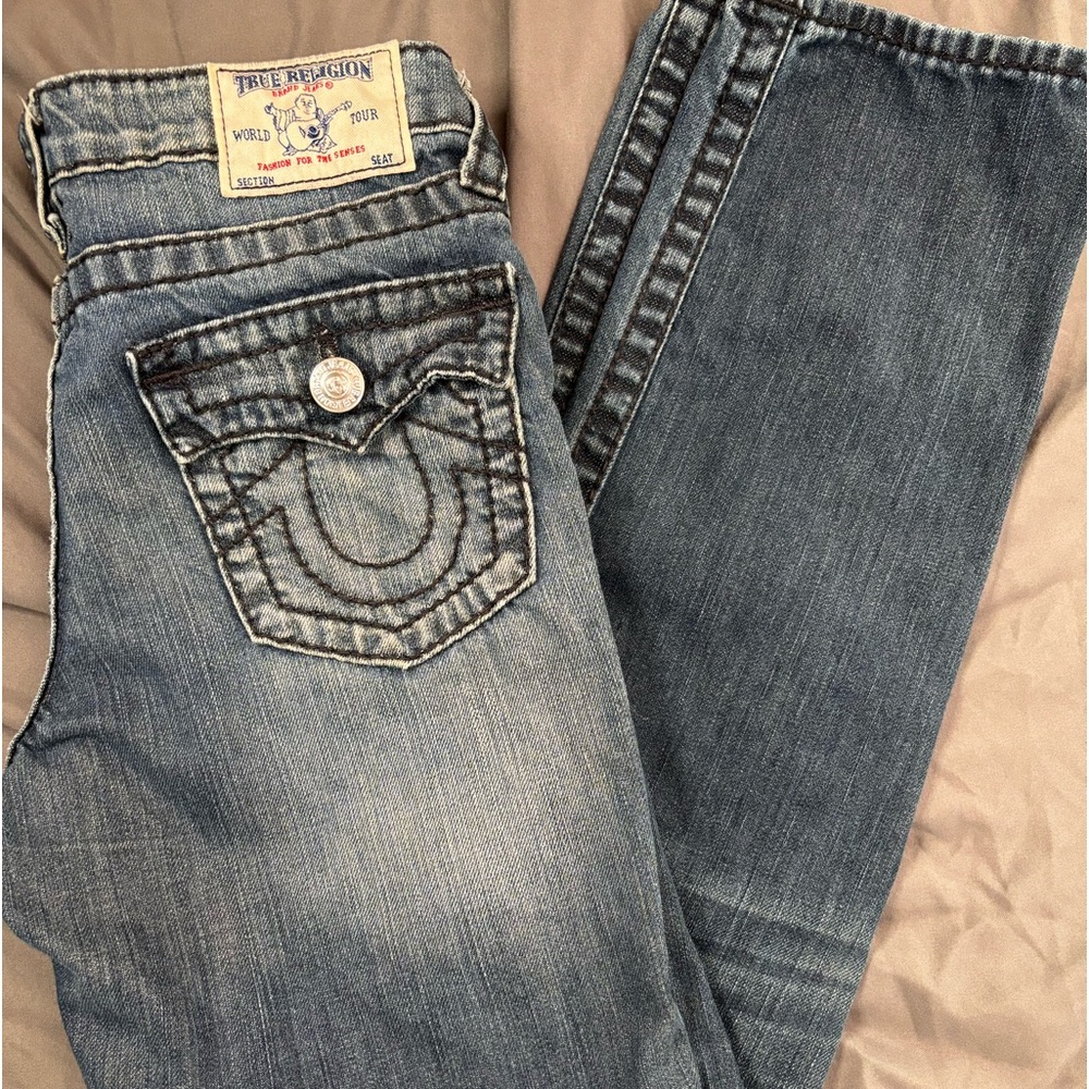 BOYS True Religion Big T straight jeans